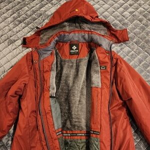 Women's Red Winter Jacket